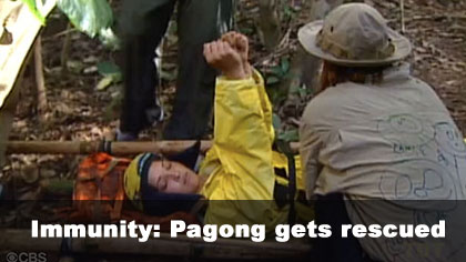Pagong wins immunity
