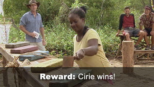 Cirie wins!