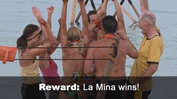 La Mina wins reward