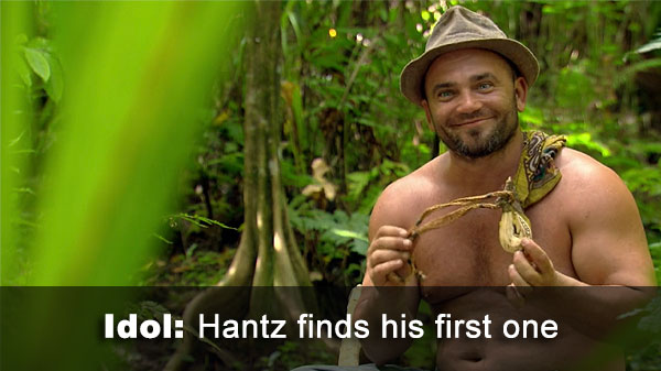 Hantz finds idol