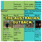 Survivor 2: The Australian Outback calendar