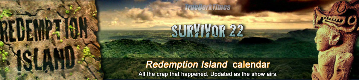 Survivor 22: Redemption Island calendar