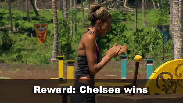 Chelsea wins reward