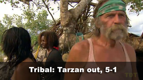 Tarzan out, 5-1