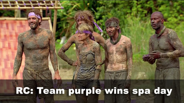 Purple team wins spa trip