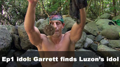 Garrett finds Luzon's idol