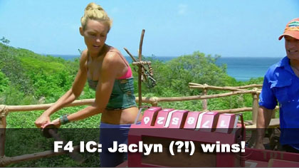 Jaclyn wins final immunity