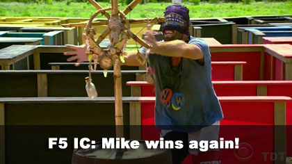 Mike wins F5 IC