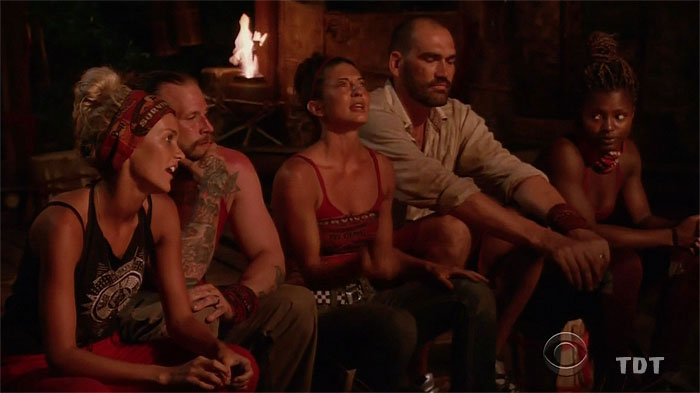 Jenny shows everyone how not to play Survivor