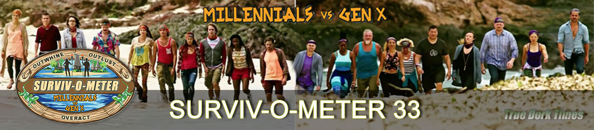 Survivometer 33: Millennials vs. Gen X