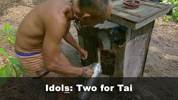 Tai finds two idols