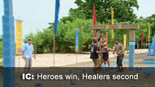 Heroes win, Healers second