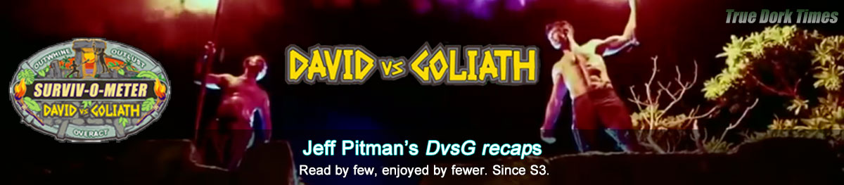 Jeff Pitman's David vs Goliath recaps