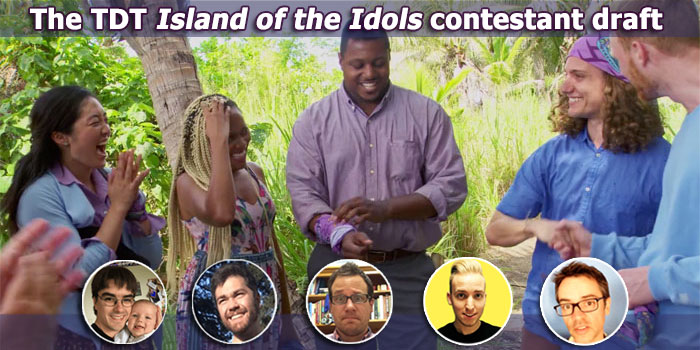 Giant heads: The TDT Island of the Idols contestant draft