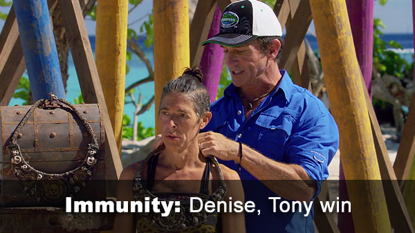 Tony, Denise win IC