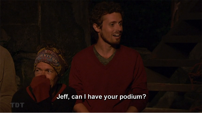 Adam: Jeff, can I have your podium?