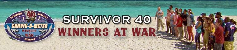 Survivor 40: Winners at War content