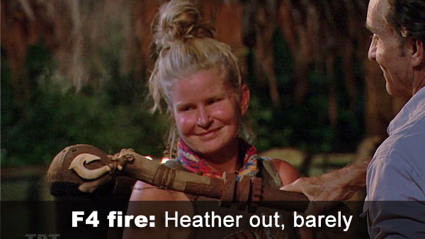 Heather out by fire