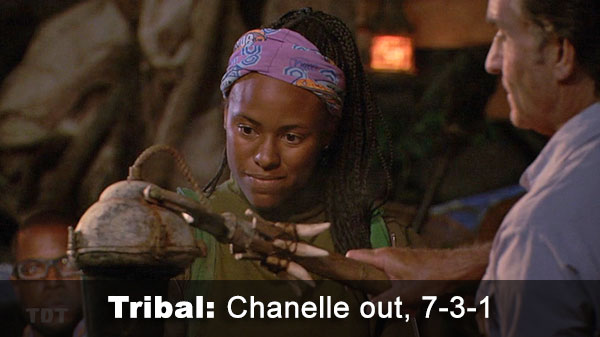 Chanelle out, 7-3-1