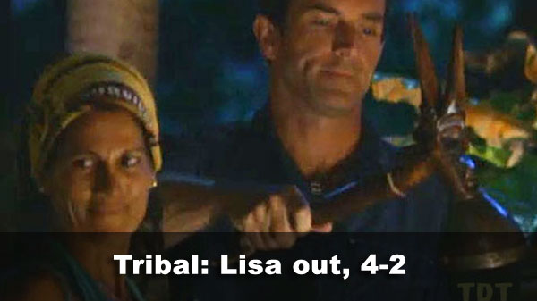 Lisa out, 4-2
