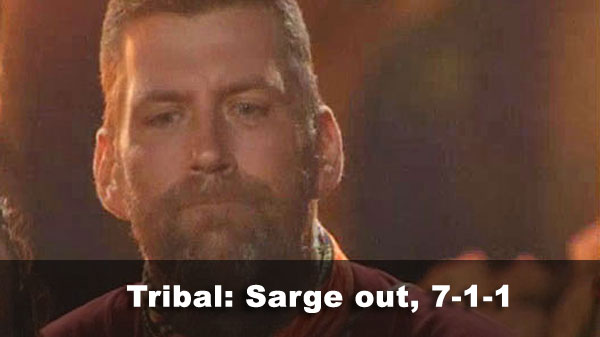 Sarge out, 7-1-1