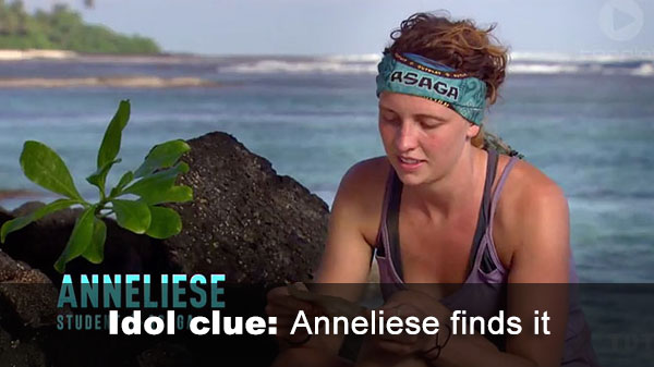 Anneliese finds clue