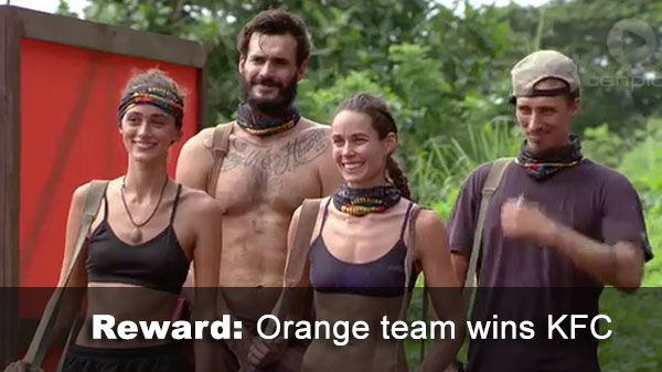 Orange wins reward