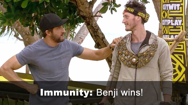 Benji wins IC