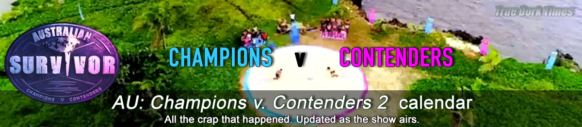 SurvivorAU 4: Champions v. Contenders 2 calendar