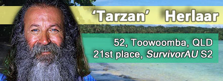 Mark 'Tarzan' Herlaar, 53, Toowoomba, QLD