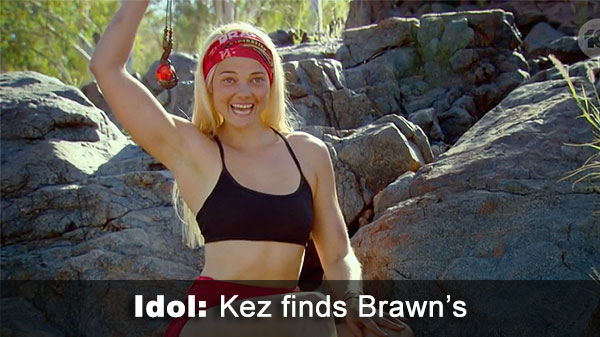 Kez finds Brawn idol