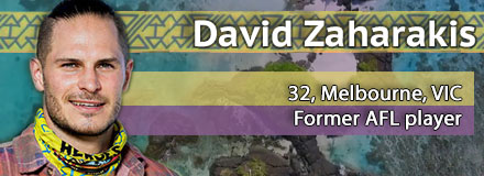 David Zaharakis, 32, Melbourne, VIC