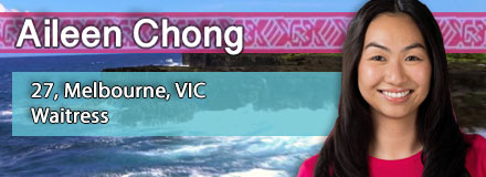 Aileen Chong, 26, Melbourne, VIC