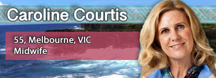 Caroline Courtis, 55, Melbourne, VIC