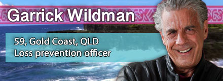 Garrick Wildman, 59, Gold Coast, QLD