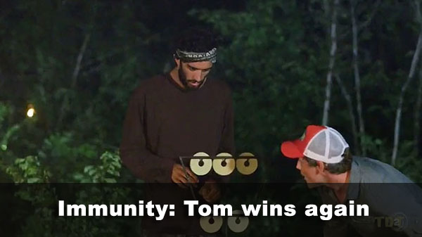Tom wins IC