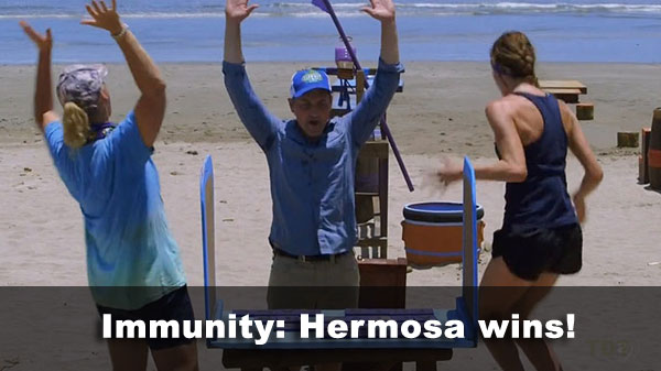 Hermosa wins!