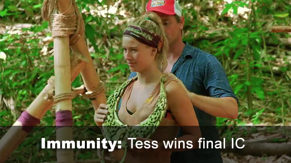 Tess wins IC