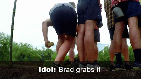 Brad gets idol