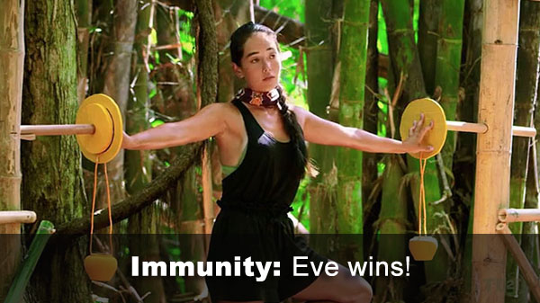 Eve wins IC