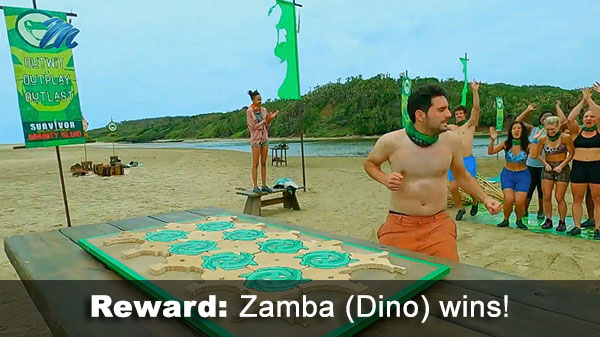 Dina wins RC for Zamba
