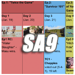 SA 9 calendar