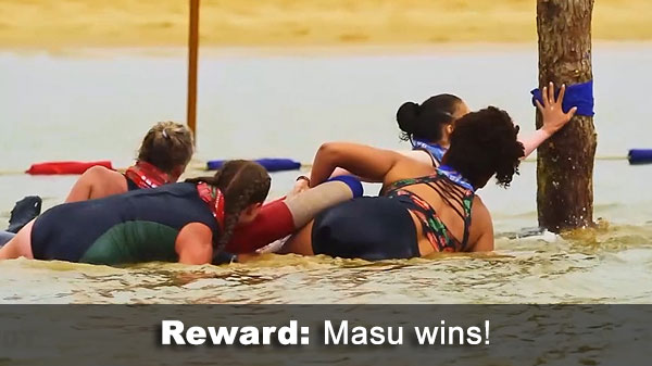 Masu wins reward