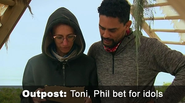 Toni, Phil bet on Shane