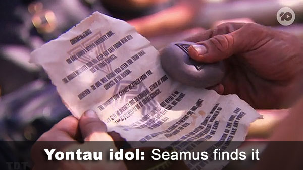 Seamus finds Yontau idol