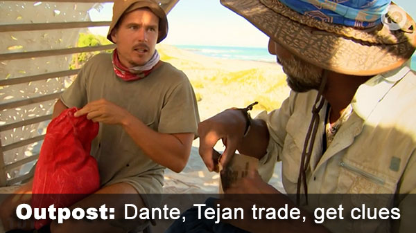 Dante, Tejan visit The Outpost