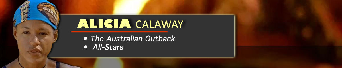 Alicia Calaway - Survivor: The Australian Outback, Survivor: All-Stars