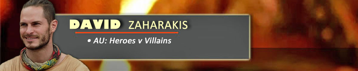 David Zaharakis - SurvivorAU: Heroes v Villains