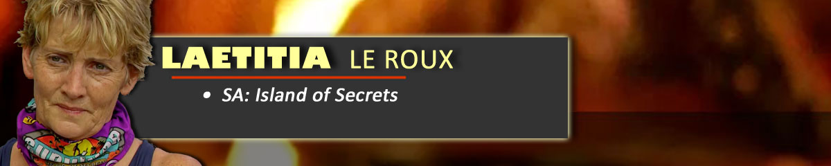 Laetitia le Roux - SurvivorSA: Island of Secrets