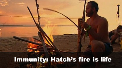Hatch wins immunity